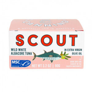 罐裝SCOUT野生白鰭吞拿魚 Scout Wild Albacore Tuna (90g)