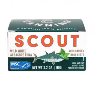 罐裝Scout - 野生吞拿魚 Scout - Wild White Albacore Tuna(90g)